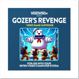 Gozer's Revenge 80s Game Posters and Art